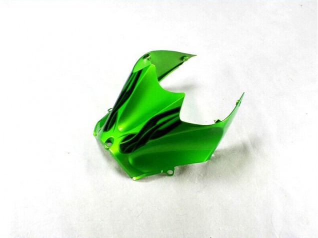 2012-2021 Green Black Kawasaki ZX14R ZZR1400 Motorcycle Fairings Kit 2012-2021 Green Black Kawasaki ZX14R ZZR1400 Motorcycle Fairings Kit