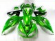 2012-2021 Green Black Kawasaki ZX14R ZZR1400 Motorcycle Fairings Kit 2012-2021 Green Black Kawasaki ZX14R ZZR1400 Motorcycle Fairings Kit