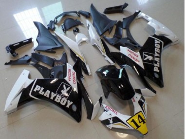 2013-2015 Black Playboy 14 Honda CBR500RR Motorbike Fairing