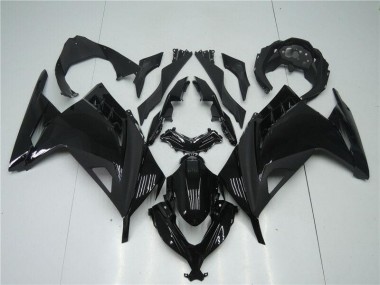 2013-2016 Glossy Matte Black Kawasaki EX300 Bike Fairings