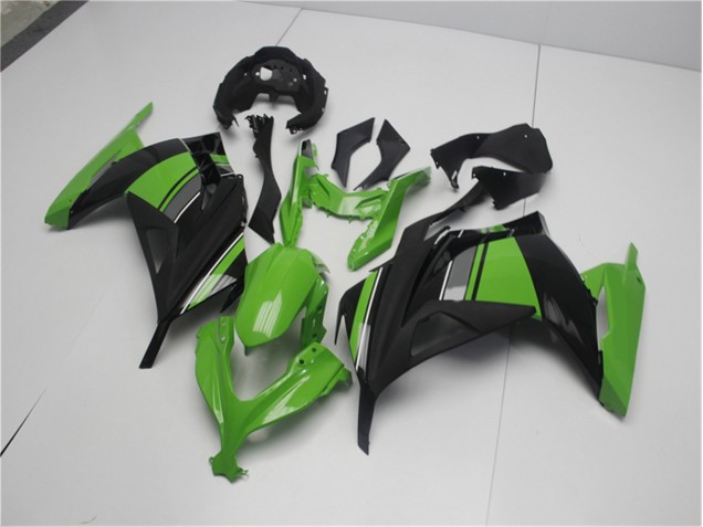 2013-2016 Green Black Kawasaki EX300 Motor Bike Fairings 2013-2016 Green Black Kawasaki EX300 Motor Bike Fairings