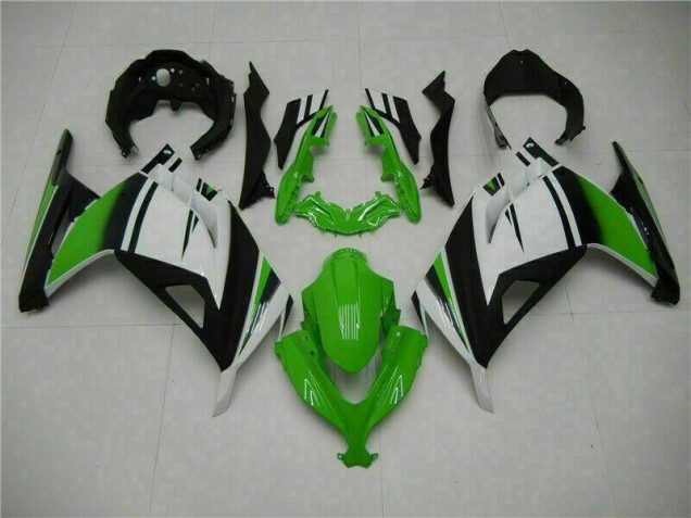 2013-2016 Green Black Silver Kawasaki EX300 Moto Fairings 2013-2016 Green Black Silver Kawasaki EX300 Moto Fairings