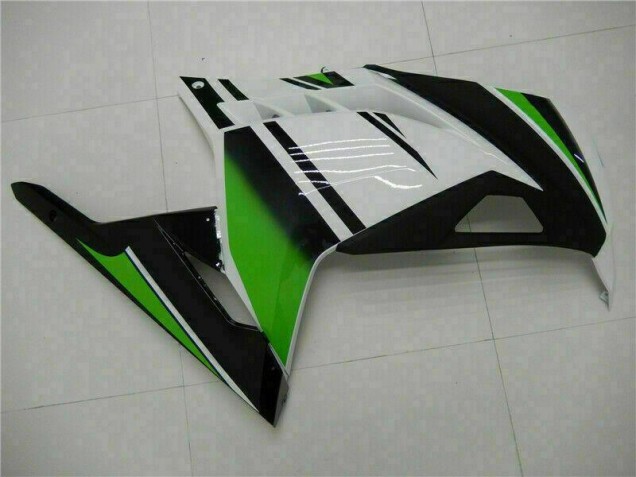 2013-2016 Green Black Silver Kawasaki EX300 Moto Fairings 2013-2016 Green Black Silver Kawasaki EX300 Moto Fairings