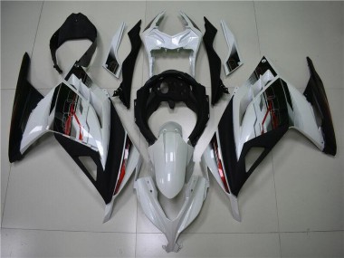 2013-2016 White Black Kawasaki EX300 Motorbike Fairing