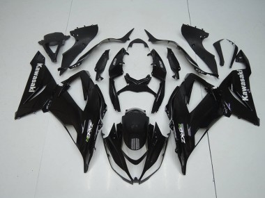 2013-2018 Gloss Black Kawasaki ZX6R Motorcycle Fairing