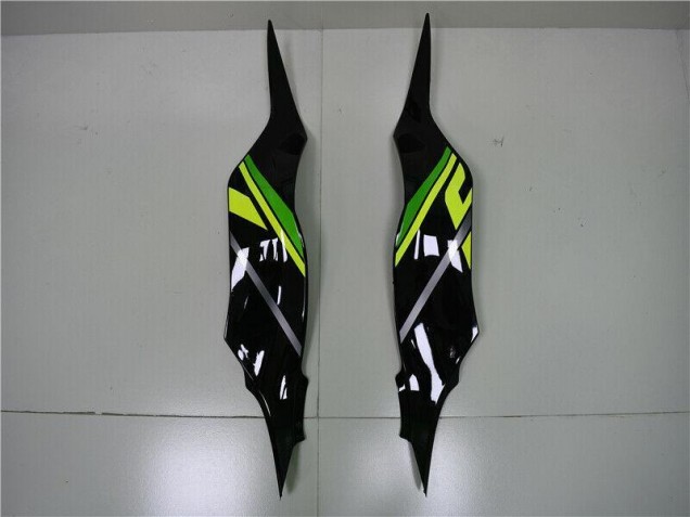 2013-2018 Green Black Kawasaki ZX6R Replacement Fairings 2013-2018 Green Black Kawasaki ZX6R Replacement Fairings