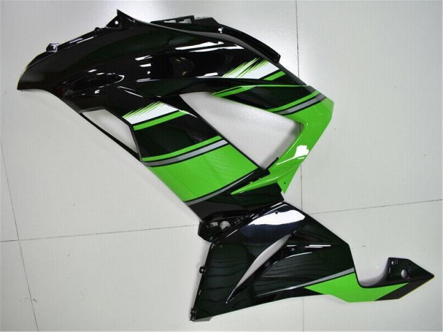 2013-2018 Green Black Kawasaki ZX6R Motorcycle Fairings 2013-2018 Green Black Kawasaki ZX6R Motorcycle Fairings