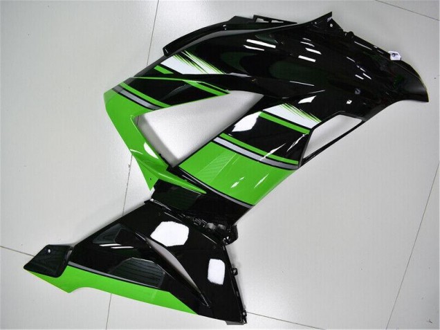 2013-2018 Green Black Kawasaki ZX6R Motorcycle Fairings 2013-2018 Green Black Kawasaki ZX6R Motorcycle Fairings