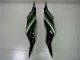 2013-2018 Green Black Kawasaki ZX6R Motorcycle Fairings 2013-2018 Green Black Kawasaki ZX6R Motorcycle Fairings