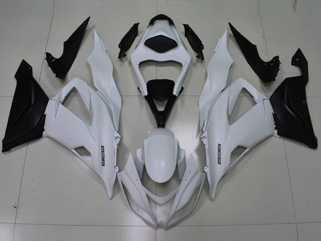 2013-2018 White Black 636 Kawasaki ZX6R Motorbike Fairing Kits 2013-2018 White Black 636 Kawasaki ZX6R Motorbike Fairing Kits