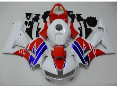 2013-2021 White Blue Red Honda CBR600RR Motorcycle Fairings