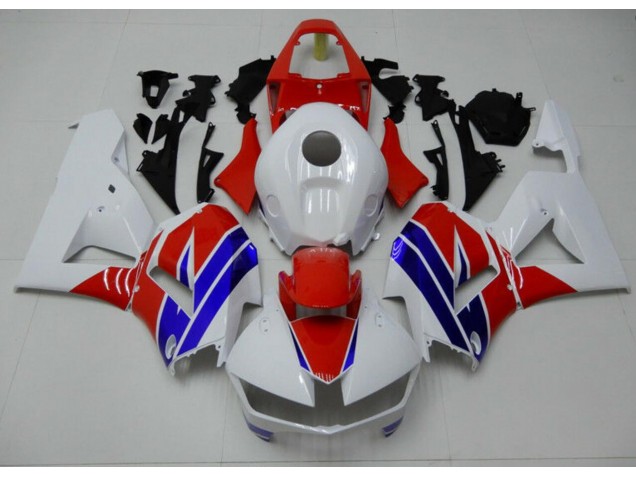 2013-2021 White Blue Red Honda CBR600RR Motorcycle Fairings