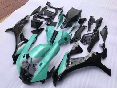 2015-2019 Black Blue Yamaha YZF R1 Bike Fairing Kit