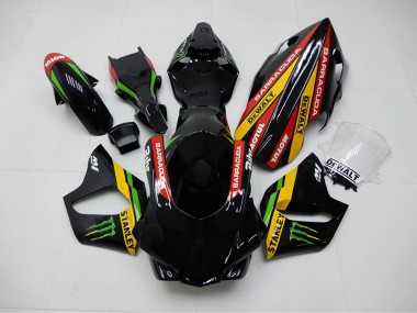 2015-2019 Black Stanley Yamaha YZF R1 Replacement Fairings