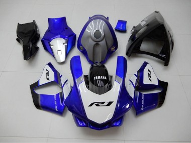 2015-2019 Blue White Yamaha YZF R1 Bike Fairings