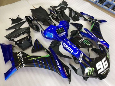 2015-2019 Monster Energy Yamaha YZF R1 Motor Bike Fairings