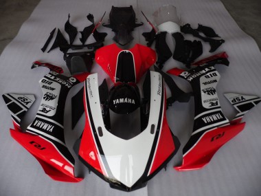 2015-2019 Red White Black Yamaha YZF R1 Motorcycle Replacement Fairings