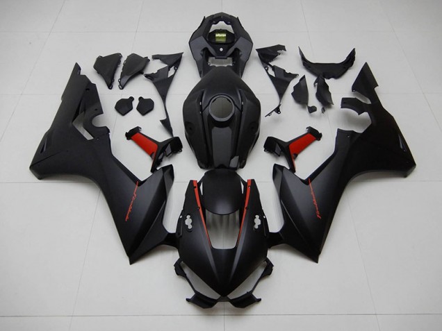 2017-2020 Black with Red Fireblade Honda CBR1000RR Motorcycle Fairings Kit 2017-2020 Black with Red Fireblade Honda CBR1000RR Motorcycle Fairings Kit