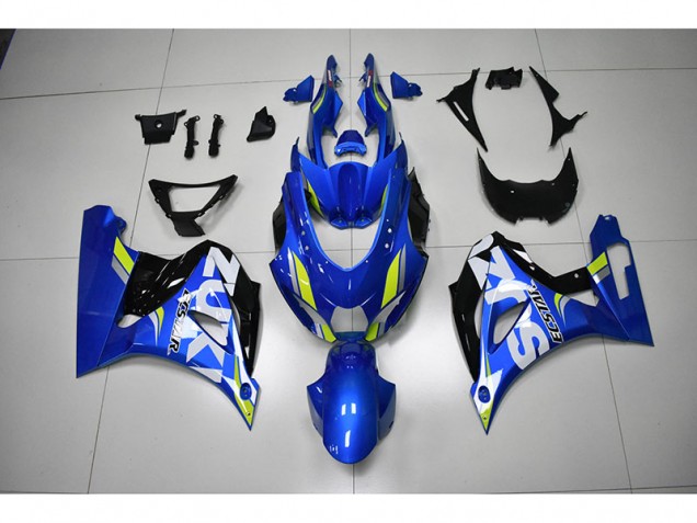 2017-2021 Blue White Decal Suzuki GSXR1000 Motorcycle Bodywork 2017-2021 Blue White Decal Suzuki GSXR1000 Motorcycle Bodywork