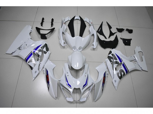2017-2021 White Suzuki GSXR1000 Replacement Motorcycle Fairings 2017-2021 White Suzuki GSXR1000 Replacement Motorcycle Fairings