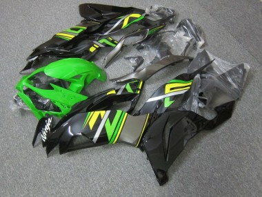 2019-2023 Green Kawasaki ZX6R Motorcycle Fairings